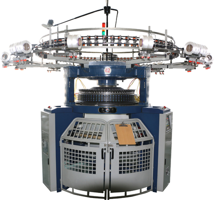 High Production Rib Circular Knitting Machine Double Jersey 2.5T For Elastic Fabric